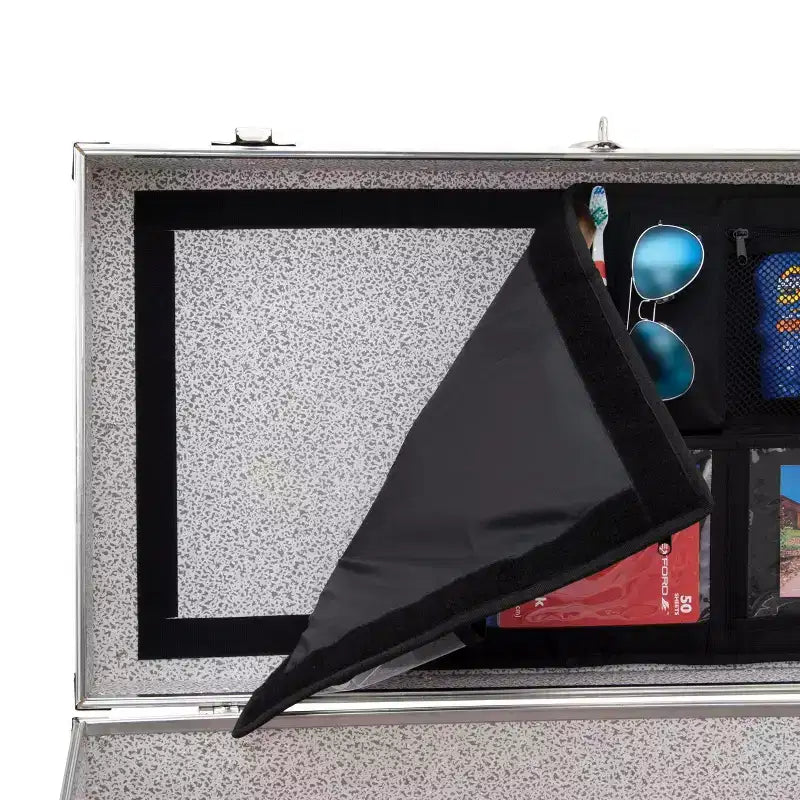 Organizzatore nero per portellone posteriore, vestibilità universale, utilizzo da 1 persona