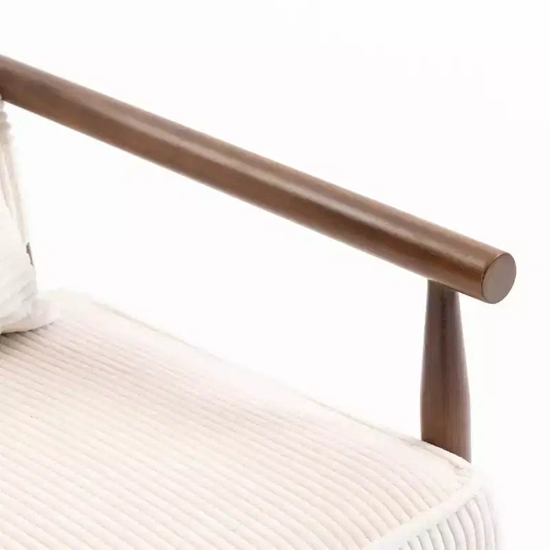 Poltrona imbottita con seduta contenitore e cuscino lombare, Posto singolo