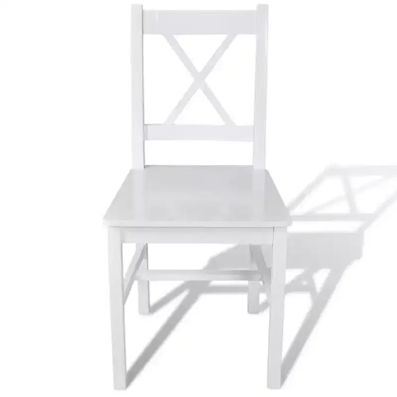 Sedia da pranzo senza braccioli marrone scuro / bianca / bianca e beige, set da 2 / 4 / 6