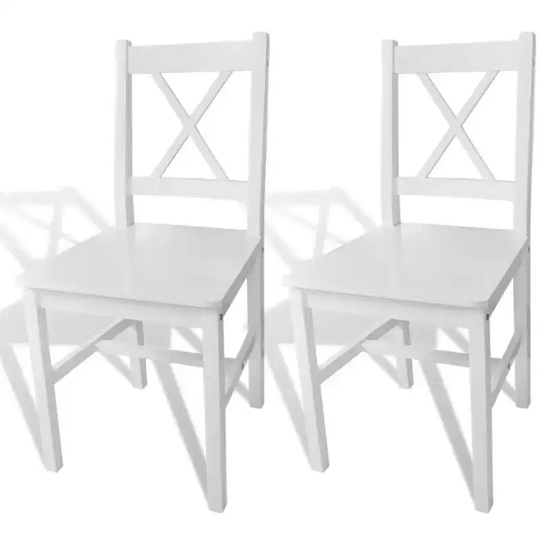 Sedia da pranzo senza braccioli marrone scuro / bianca / bianca e beige, set da 2 / 4 / 6