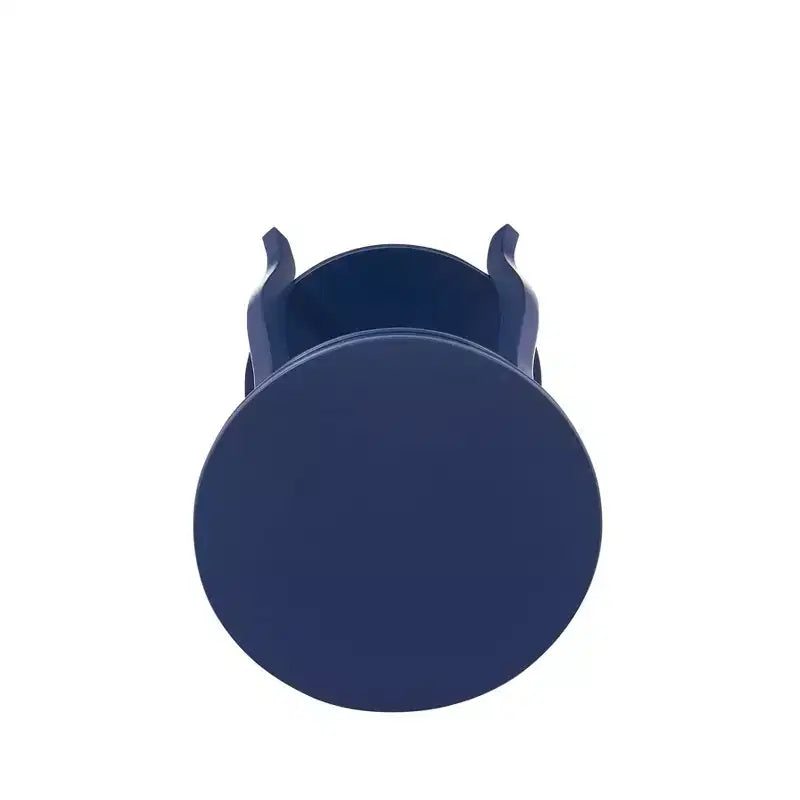 Tavolino rotondo con ripiano inferiore | Gambe in metallo | Colori multipli