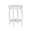 Lindsay Round Table with Shelf - Powell