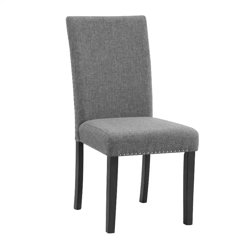 Set da pranzo rotondo a 5 pezzi in similmarmo grigio e bianco (4 posti)