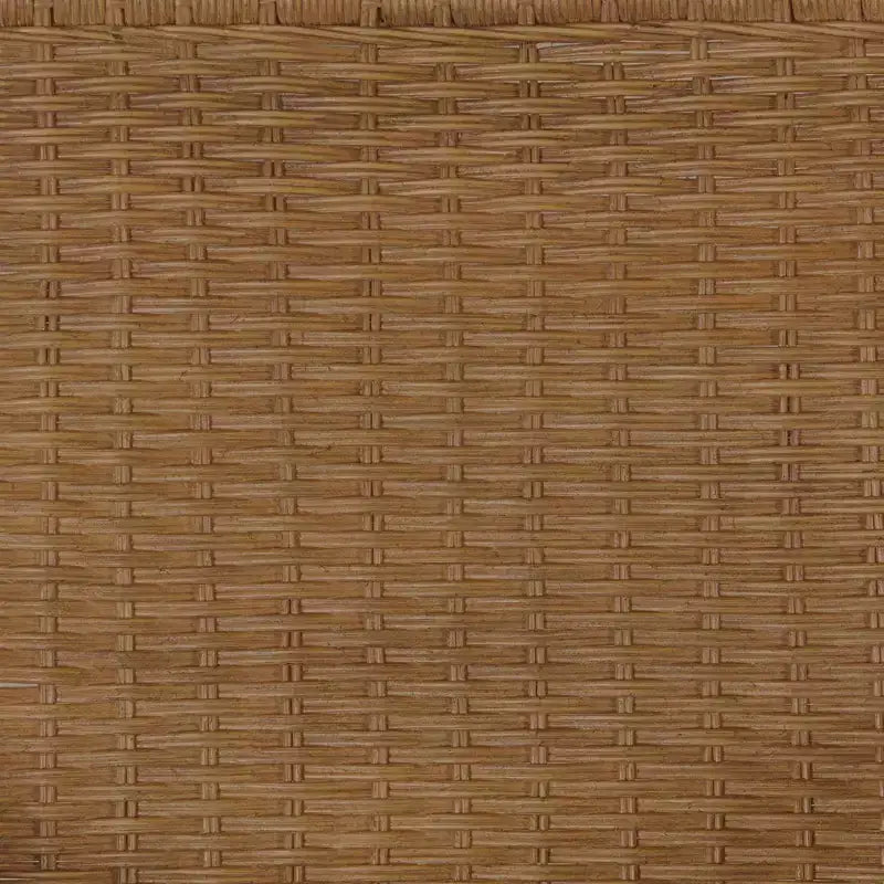 Sedia accent con braccioli in rattan naturale, 1 posto – Struttura in legno di mogano