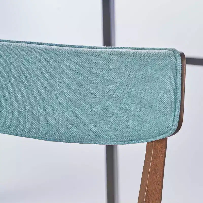Beige / Grigio / Menta | Sala da pranzo Mid-Century | 4 posti | 5 pezzi