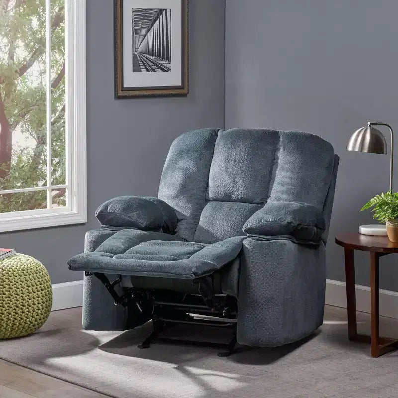 Poltrona reclinabile Glider Club – Cioccolato / Latte / Grigio – 1 posto