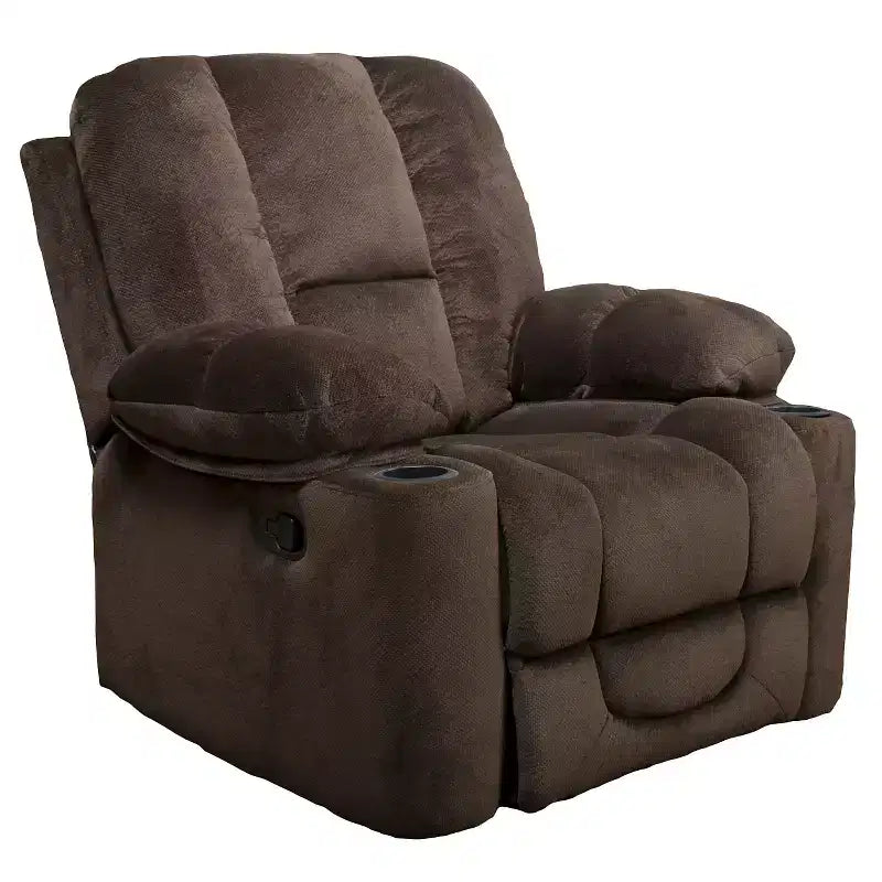 Poltrona reclinabile Glider Club – Cioccolato / Latte / Grigio – 1 posto
