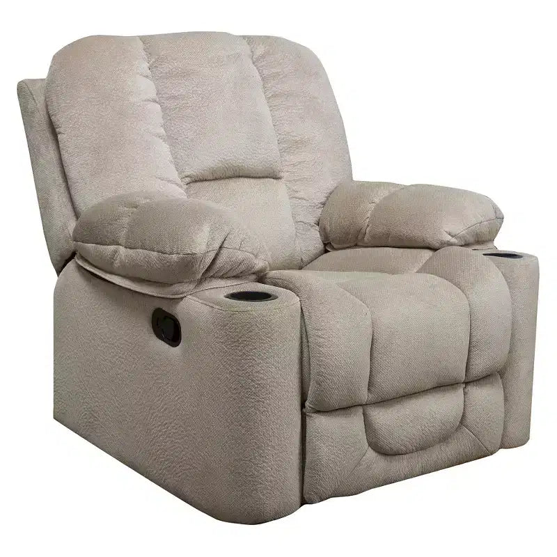 Poltrona reclinabile Glider Club – Cioccolato / Latte / Grigio – 1 posto