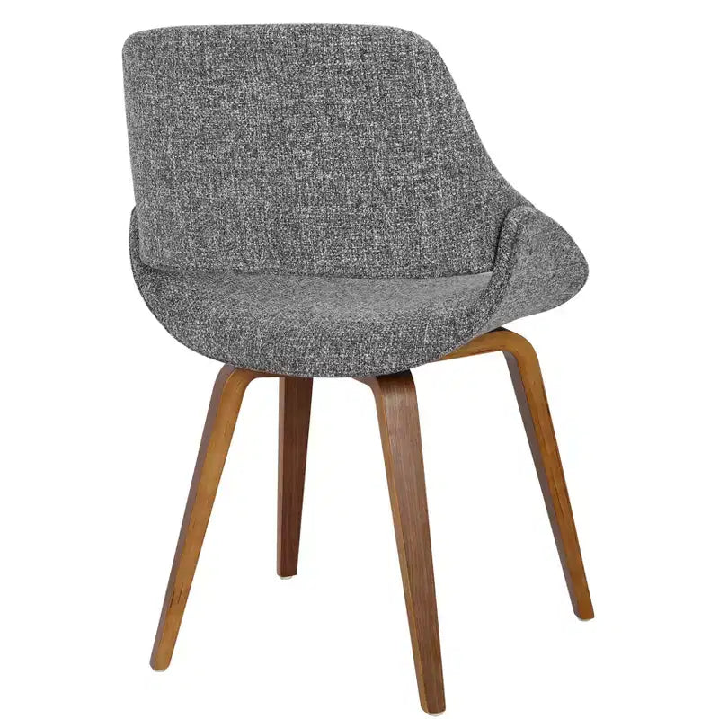 Sedia da pranzo moderna di metà secolo, multicolore, set da 2
