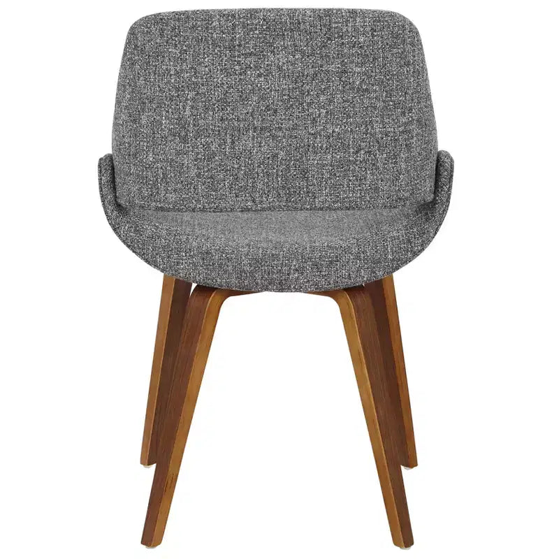 Sedia da pranzo moderna di metà secolo, multicolore, set da 2