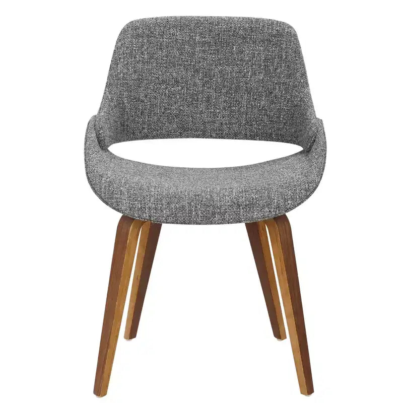 Sedia da pranzo moderna di metà secolo, multicolore, set da 2