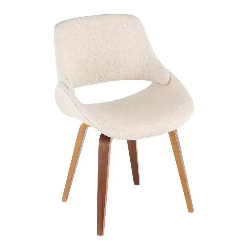 Sedia da pranzo moderna di metà secolo, multicolore, set da 2
