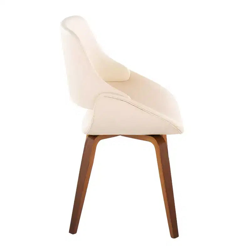 Sedia da pranzo moderna di metà secolo, multicolore, set da 2