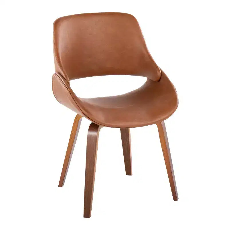 Sedia da pranzo moderna di metà secolo, multicolore, set da 2