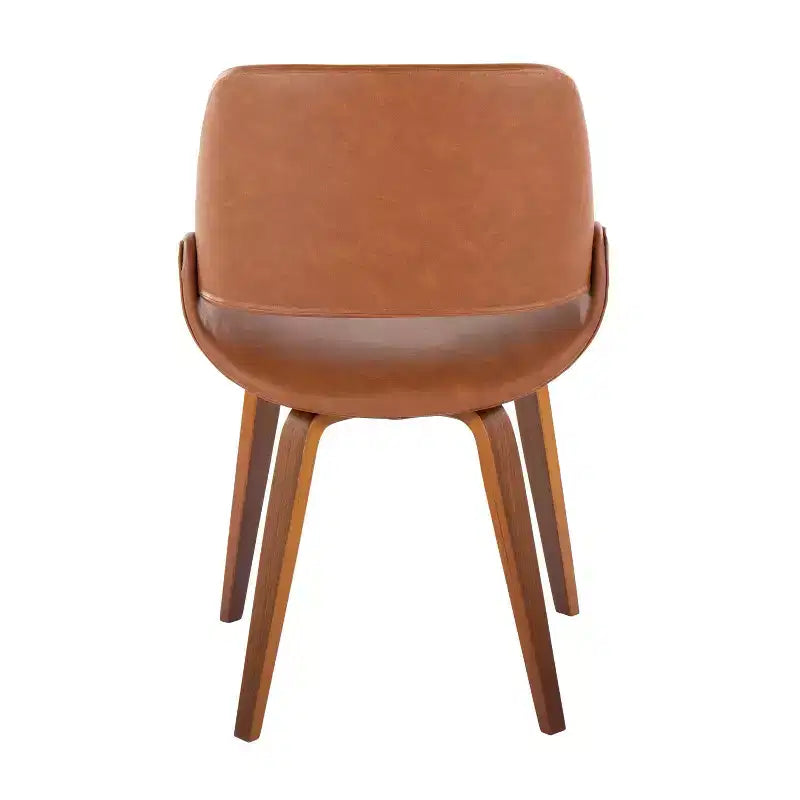Sedia da pranzo moderna di metà secolo, multicolore, set da 2