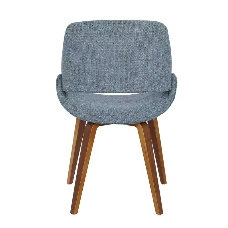 Sedia da pranzo moderna di metà secolo, multicolore, set da 2