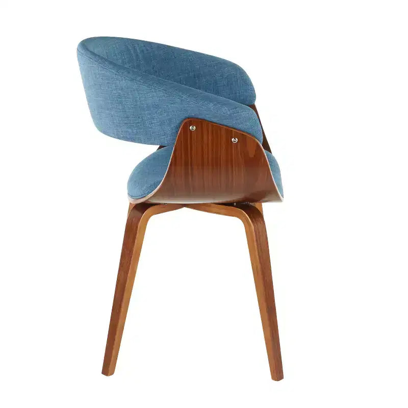 Sedia da pranzo moderna di metà secolo, multicolore, set da 2