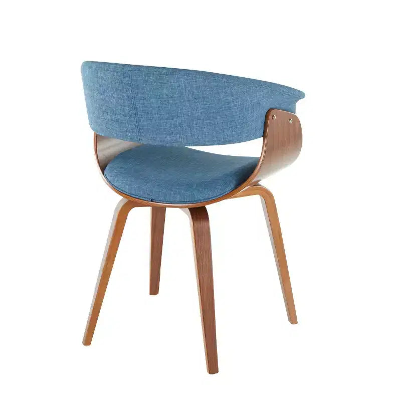 Sedia da pranzo moderna di metà secolo, multicolore, set da 2