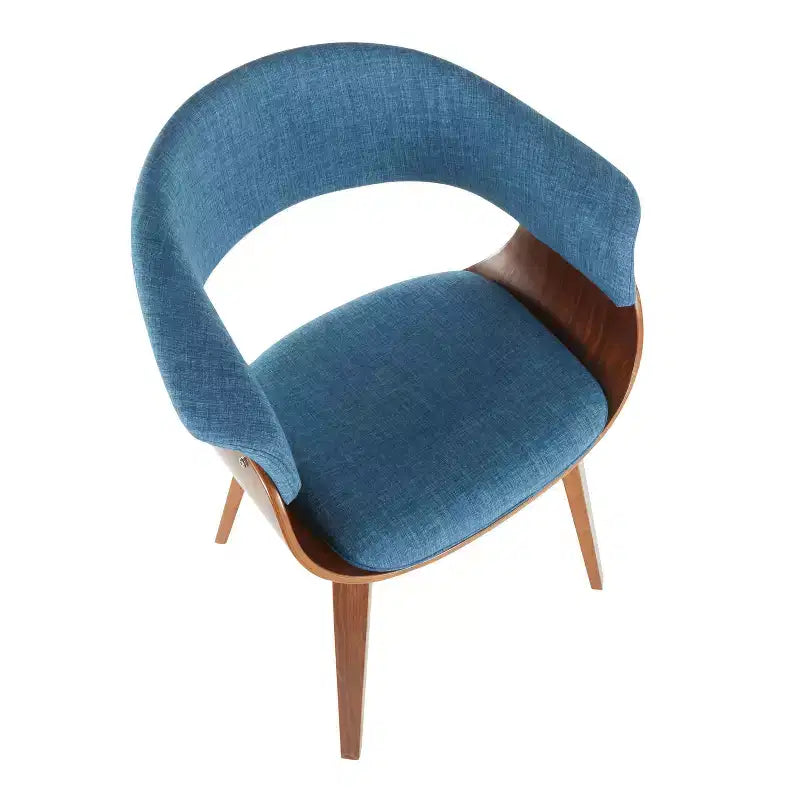 Sedia da pranzo moderna di metà secolo, multicolore, set da 2