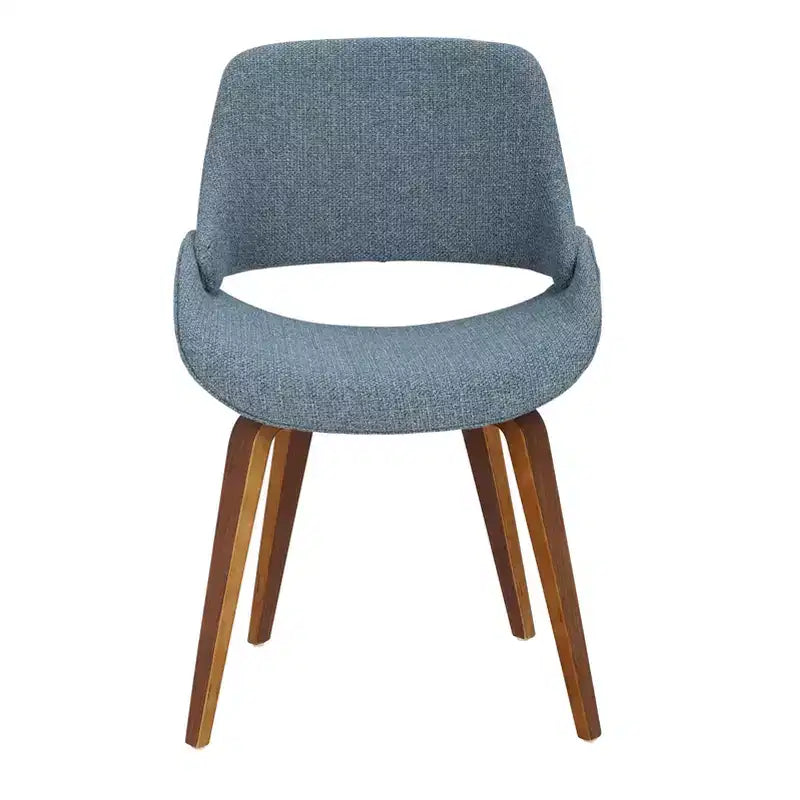Sedia da pranzo moderna di metà secolo, multicolore, set da 2