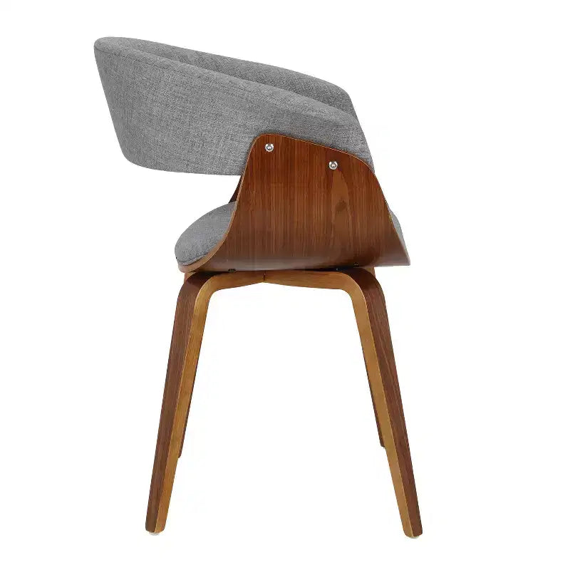 Sedia da pranzo moderna di metà secolo, multicolore, set da 2