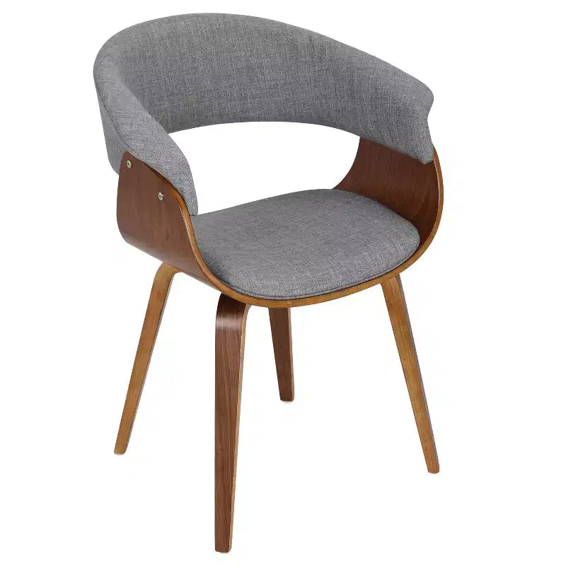 Sedia da pranzo moderna di metà secolo, multicolore, set da 2