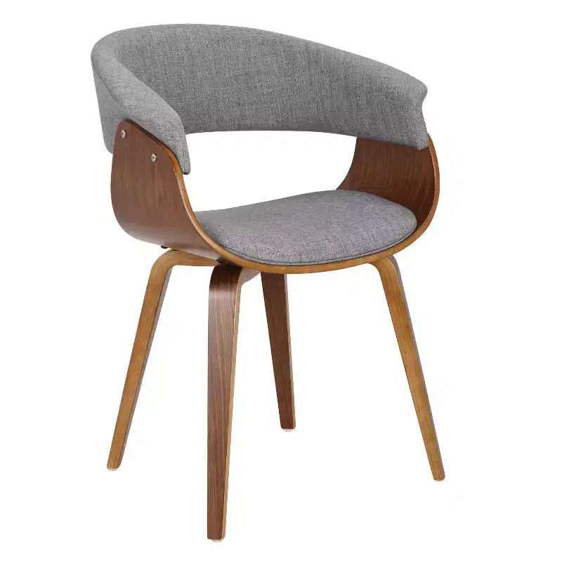 Sedia da pranzo moderna di metà secolo, multicolore, set da 2