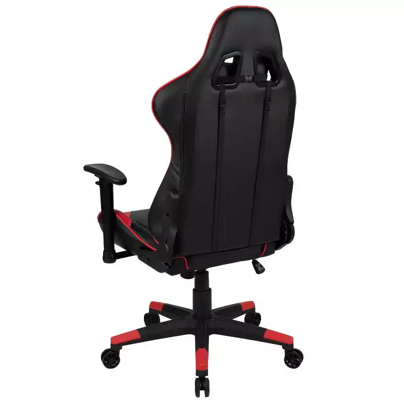 Sedia e Scrivania Gaming Nere/Rosse – Reclinabili, 1 Persona