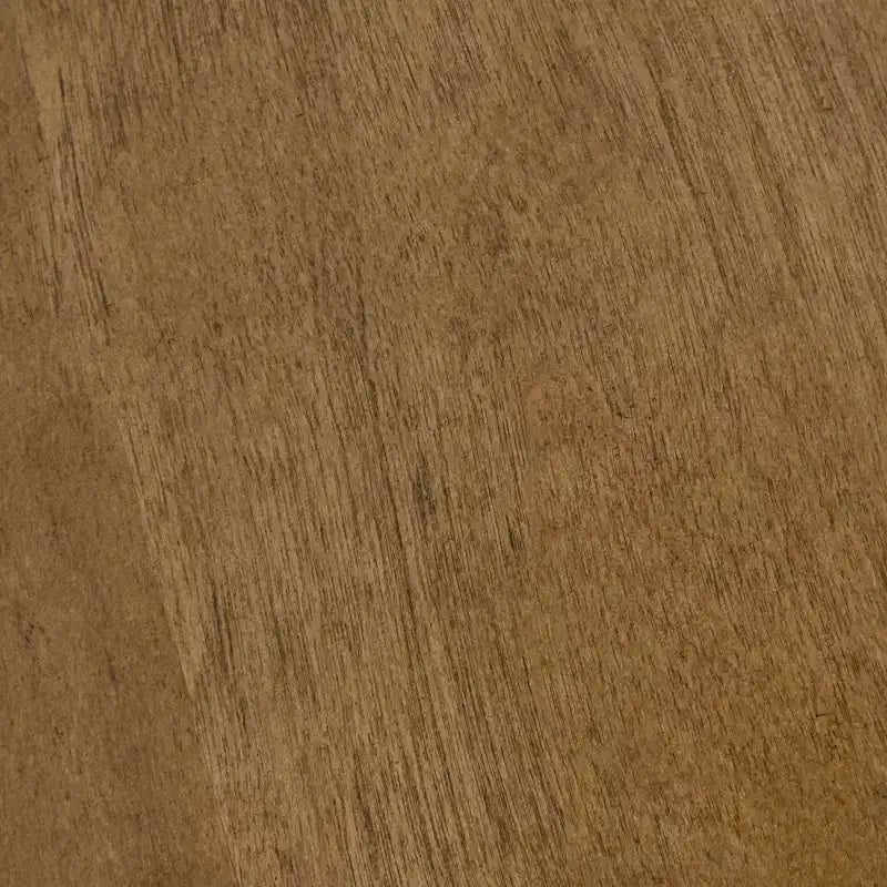 Tavolino laterale triangolare in legno marrone chiaro/noce pecan, per 1 persona